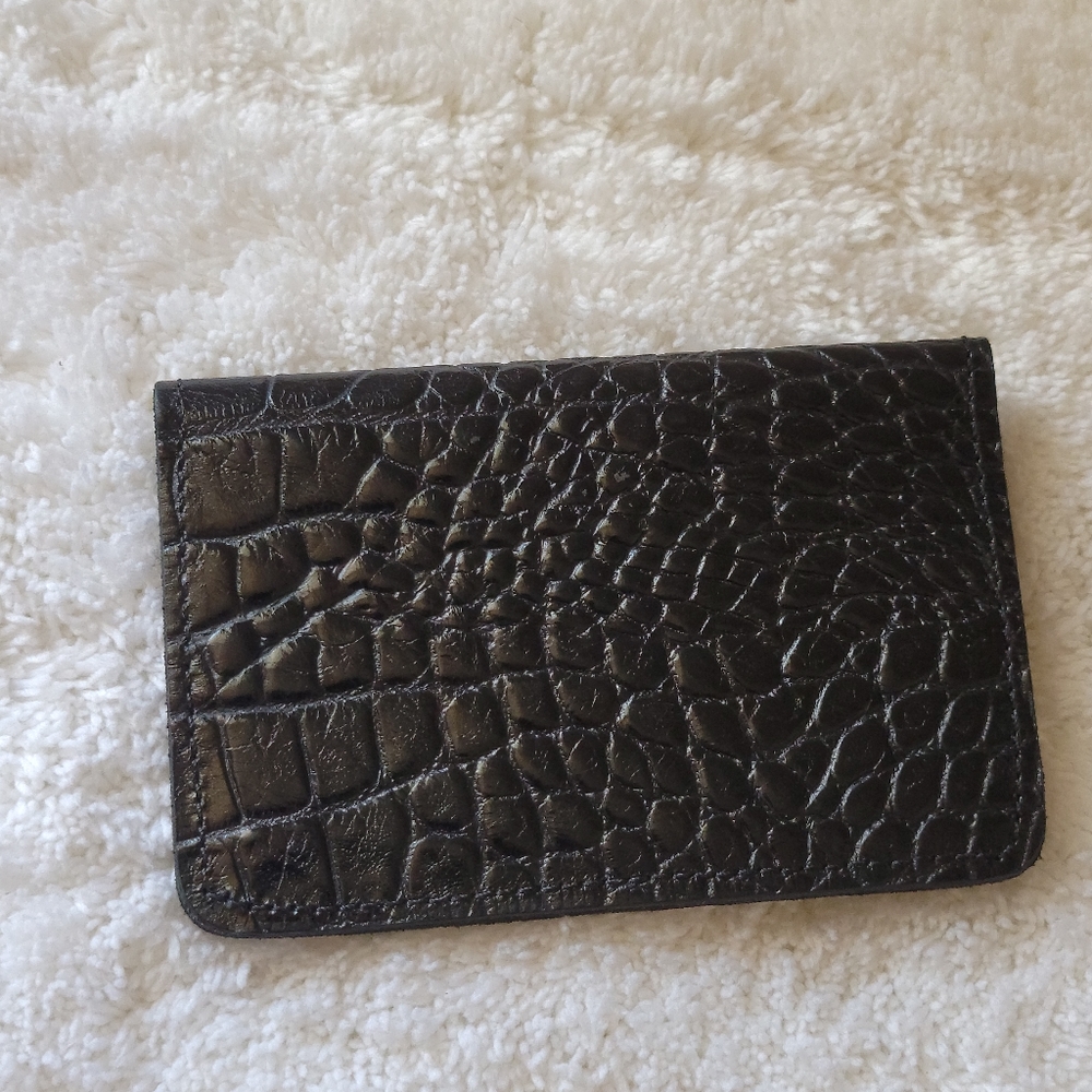 James Culver hand made wallet black
